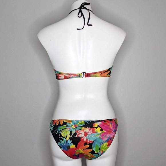 Billabong tropical floral string bikini 6 - Picture 8 of 11
